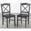 Chaise d'appoint à dossier en croix Castellon-1649172167
