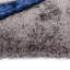 Shaggy Geometric Rug – 100% Polyester Soft Pile Carpet, Colourfast, Water & Soil Repellent, Anti-Static Modern Living Room Rug-629330619