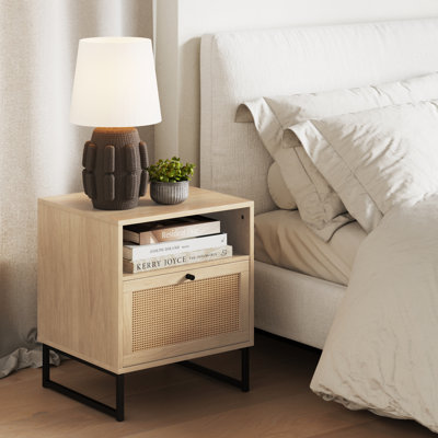 Table de bout avec rangement Clester