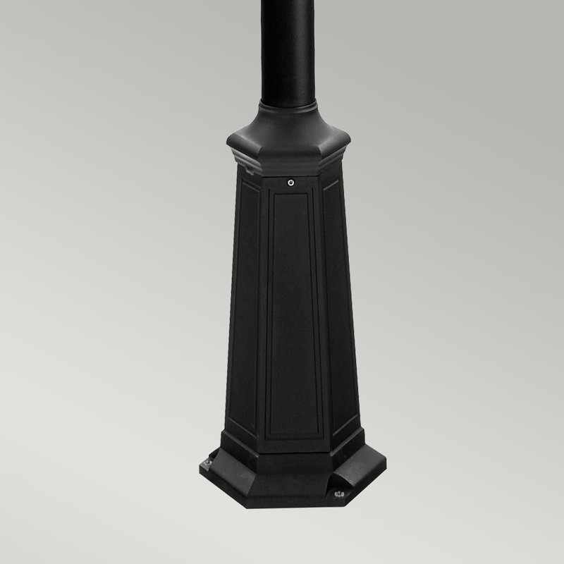 Holborne Transparent Lamp Post (Full), 275cm H x 61.4cm W x 21cm D