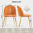 Velvet Upholstered Stacking Side Chair-748443230