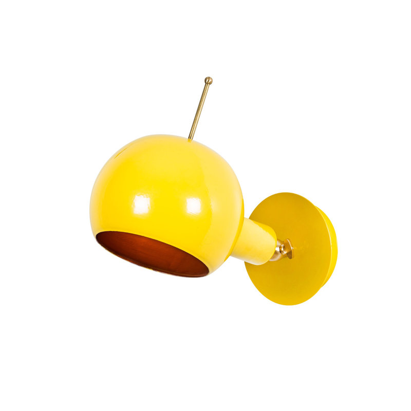 Express 1-Light Dimmable Spotlight, Yellow