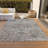 Machine Washable Indoor/Outdoor Xhevrie Ivory Rug-2073092591