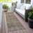 Machine Washable Indoor/Outdoor Xhevrie Brown Rug-112168408