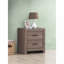 Table de chevet 2 tiroirs Brantford-1278573473