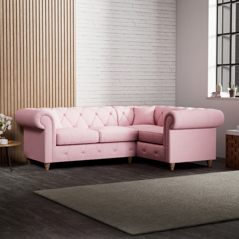 Ellrich 2 - Piece, Pink, Walnut