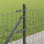 Vidaxl Fence With Posts Steel-116798130-116798141