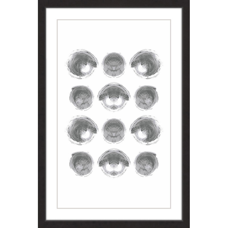 « coquillages »-cadre photo, impression sur papier, H 18 po x l 12 po x P 1,5 po