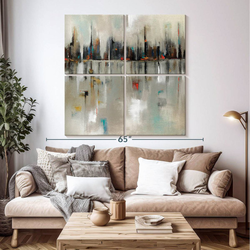 Harbor Town Avery, 50" H x 50" W
