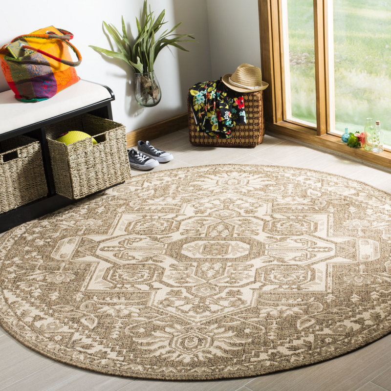 Tapis d'intérieur / extérieur Donivin Performance, Rond 4 pi