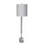 Lampe de table 1 lumière en argent Mercedes