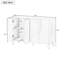 Buffet 4 portes avec rangement