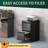 2 Drawers Metal Vertical File Cabinets with Lock-Durable for Home & Office.-1019328466