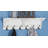 6 - Hook Wall Mounted Coat Rack