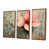 Toile avec cadre flottant brun