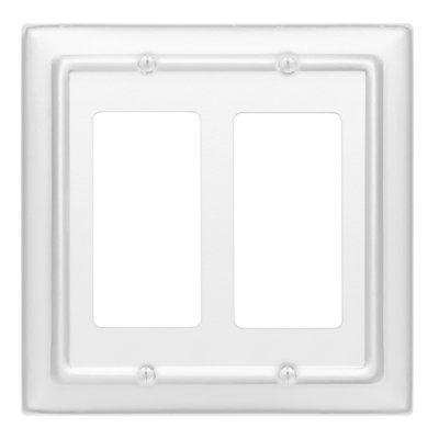 Architectural 2-Gang Rocker Standard Wall Plate