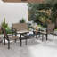 Onika 4 Piece Patio Conversation Set-1912609288
