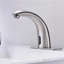 Robinet à capteur automatique commercial Lano par BathSelect - Nickel brossé, fonctionnement sans contact, conforme à l'ADA