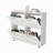 Tilt-Out Shoe Storage Cabinet With Multiple Compartments And Modern Design