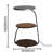 Larresha 22'' Matte LED Column Floor Lamp