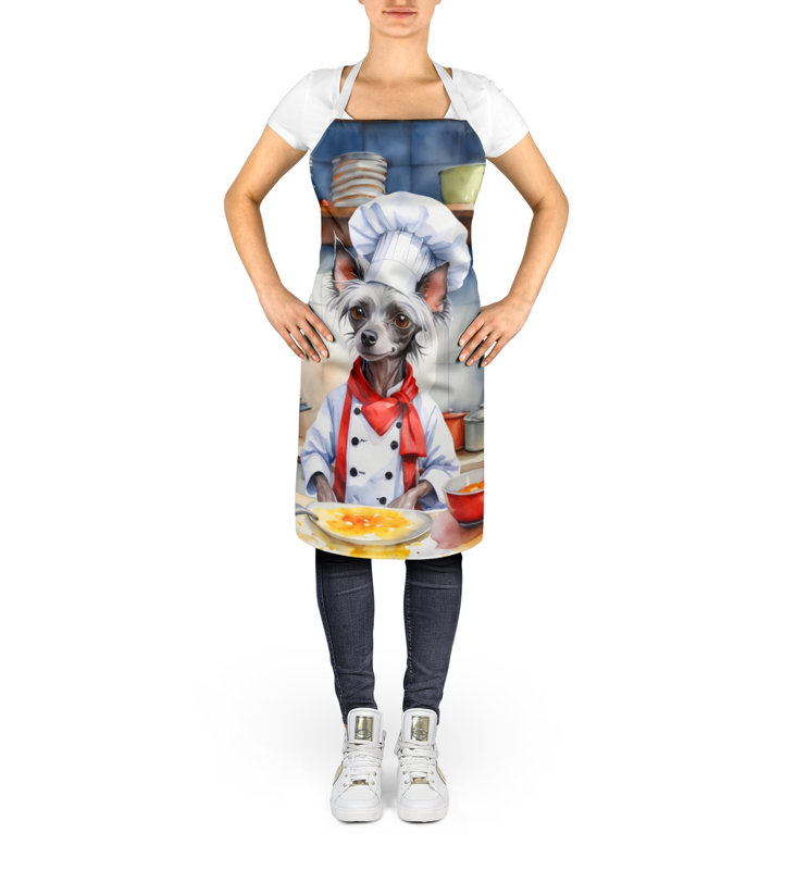 No Pattern Bib Apron