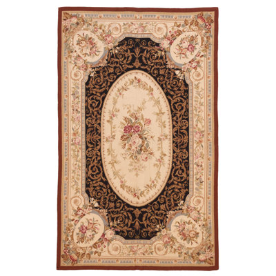 Dynasty Cream Tapestry Kilim 5'1" x 8'6"