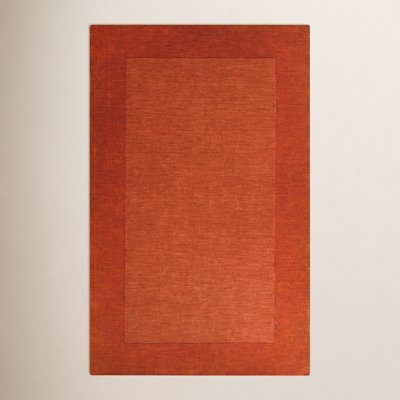 Dolma Red Hand-Woven Wool Rug