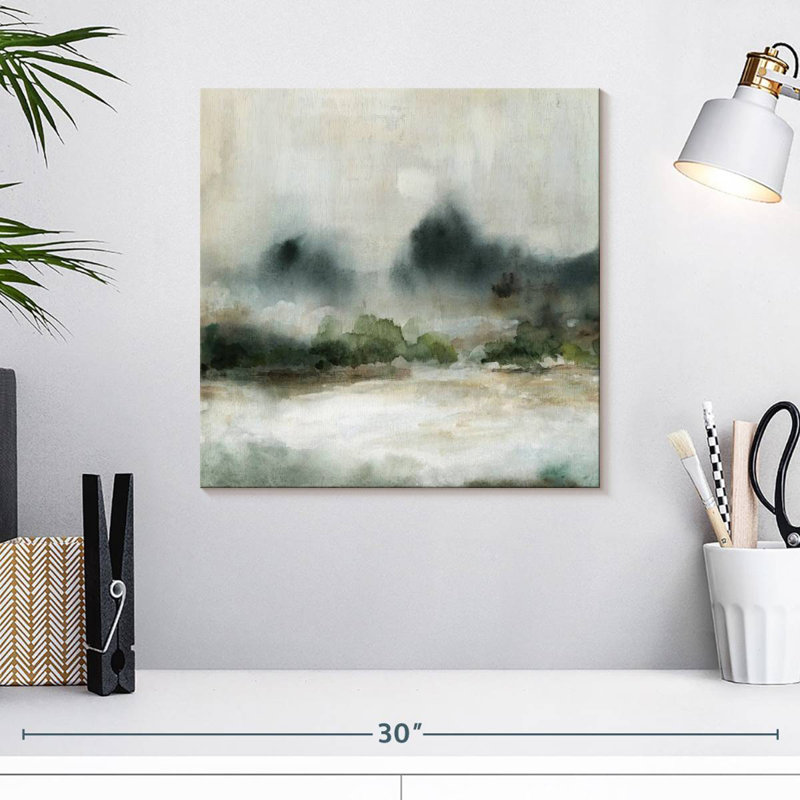 Textured Rain II, 16" H x 16" W