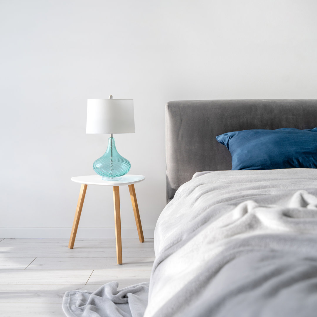 Glass Table Lamp Highland Dunes