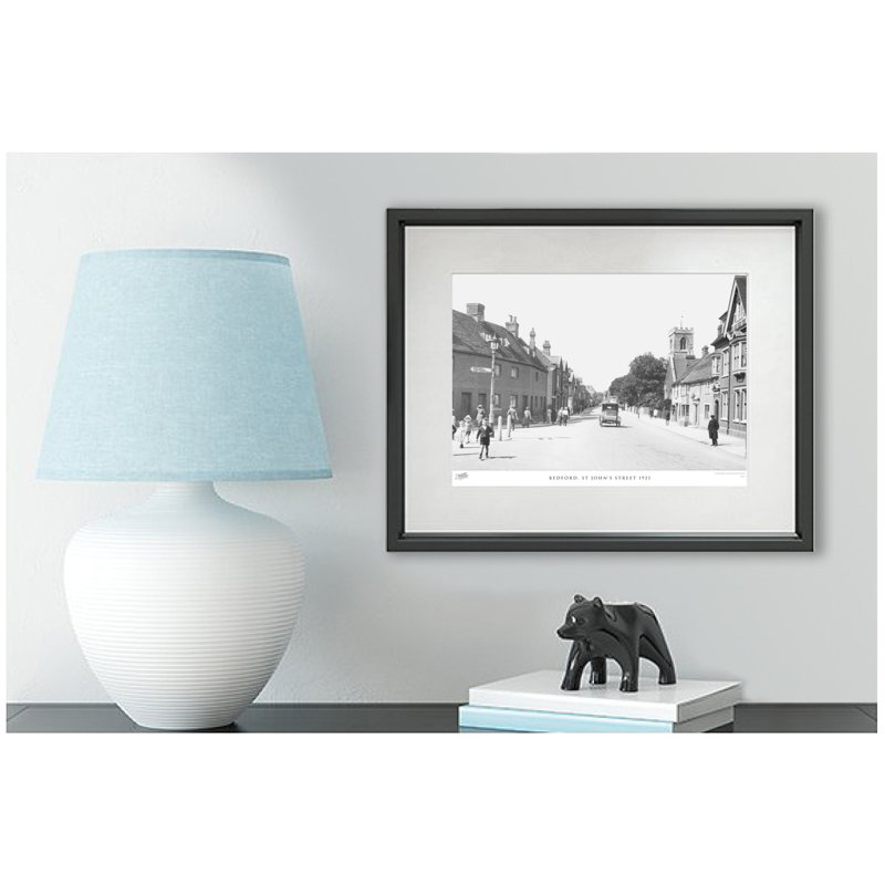 Bedford, St John - Single Picture Frame Print, 45cm H X 60cm W x 2cm D