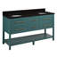 60" Robertson Double Bathroom Vanity Set with Oval Undermount Sinks-75246265-75246288-75246264