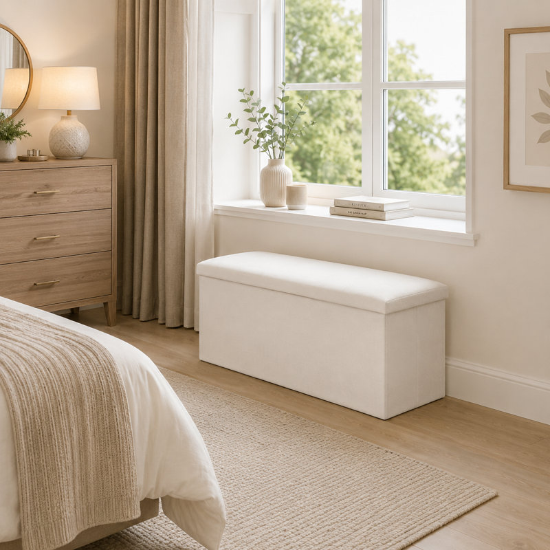 110cm Wide Footstool Ottoman