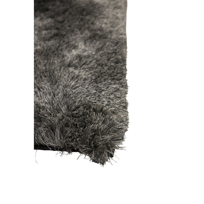 Marina Solid Colour Hand Woven Shag Area Rug, Rectangle 171 x 242cm