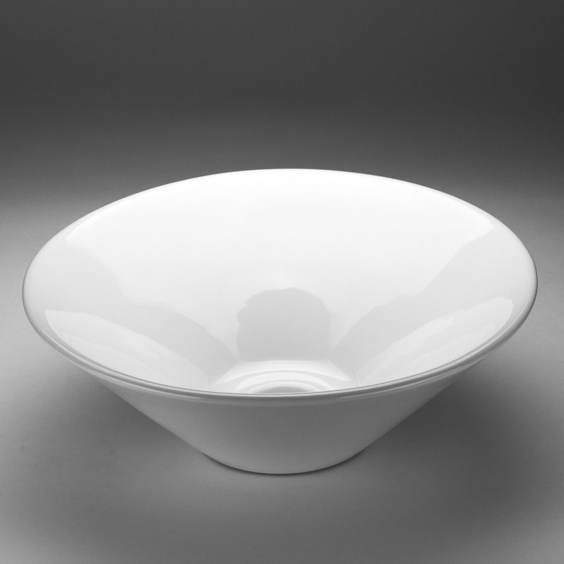 Lavabo de salle de bain circulaire en céramique pour bateau Ricasso