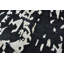 Tapis noir en laine noué à la main de conception unique 5 pi 6 po x 8 pi Gabrianna