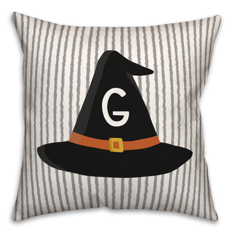 Reversible Throw Pillow, G