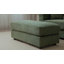 Ensemble de chaise longue et repose-pieds 40 po en velours côtelé avec porte-gobelet et port USB-1270417816
