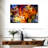 Abstract Stained Glass Canvas Print-44521387
