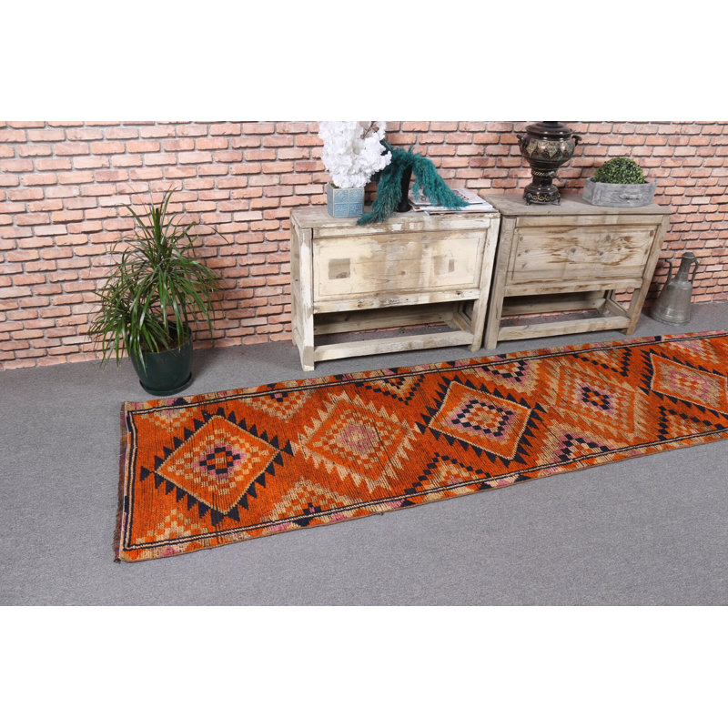 Tapis de couloir turc Herki