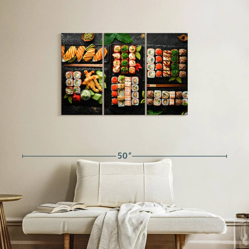 Yarlin Sushi Party, 24" H x 38" W