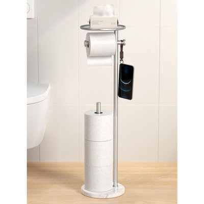 Free Standing Toilet Paper Holder