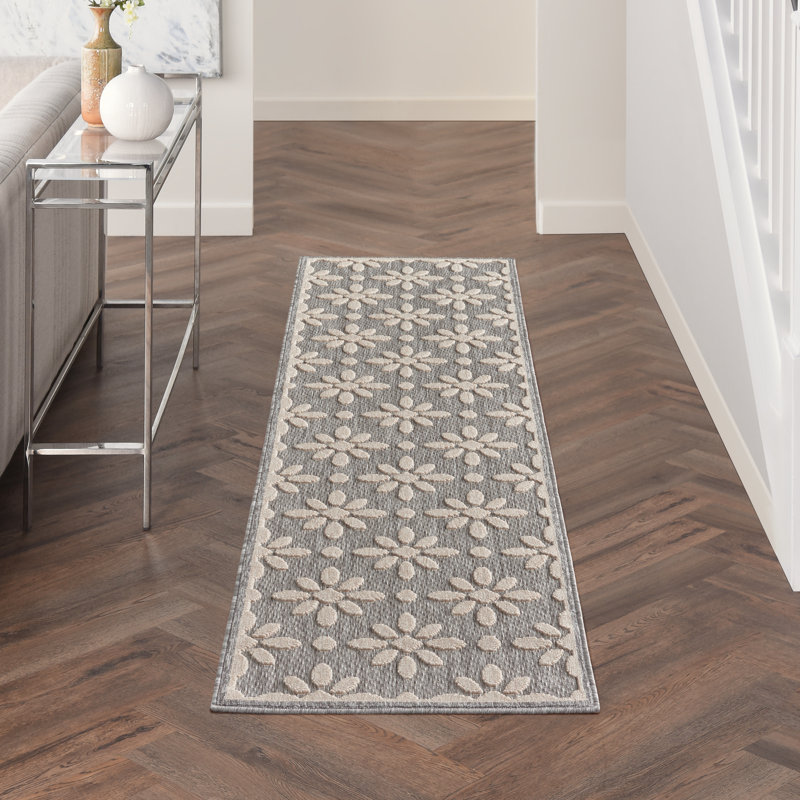 Cozumel Floral Area Rug, Runner 66 x 229cm