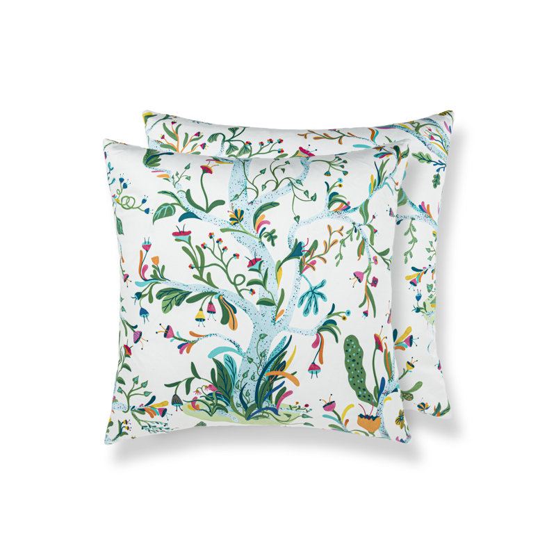 Linen Square Pillow Cover & Insert