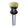 Kingston Brass Push Pop-Up Bathroom Sink Drain with Overflow, 22 Gauge