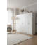 Armoire de rangement polyvalente blanche Modex (ensemble de 3 pièces)-1952786845-1952786843