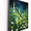 Horloge murale Ferns Plant Verdant Abundance IV - Floral-99631781