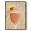 «Tropical Cocktail I», reproduction encadrée - bois massif-317092446