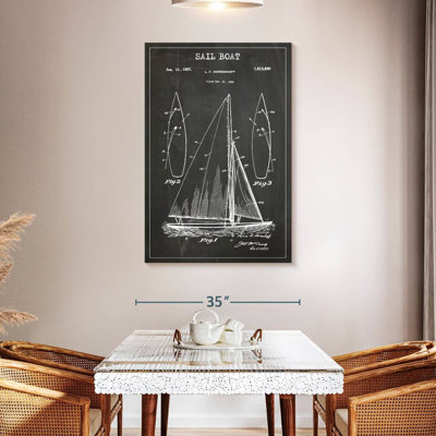 Sail Boat Ladonta BW