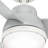 36" Valda 3 - Blade LED Standard Ceiling Fan with Remote Control and Light Kit Included-49934501