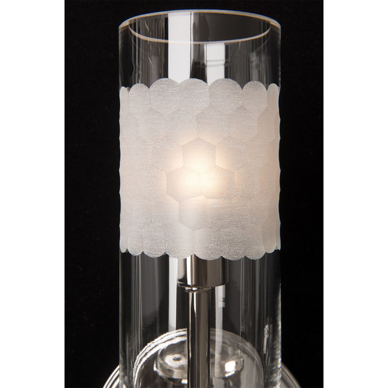 Wentworth 1 - Light Armed Sconce, Polished Nickel